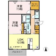 ラトゥール Iの間取り画像