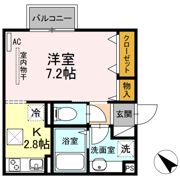 アルシオン八木山の間取り画像