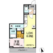 セジュール221の間取り画像