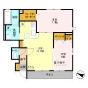 メゾン・ド・ライコ Ⅱの間取り画像
