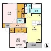 バリスサイト Fの間取り画像