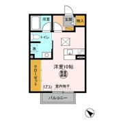 ガーデンヒルズ Bの間取り画像