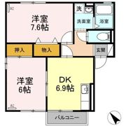 セジュールヴェガの間取り画像