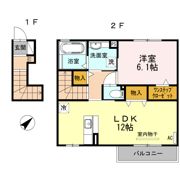 セジュールサクシードの間取り画像