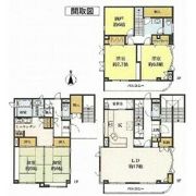 八王子市小門町戸建ての間取り画像