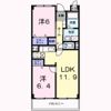 レイディアンス・吉田の間取り画像