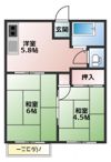フォーブル権田Aの間取り画像