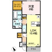 Rーgardenの間取り画像