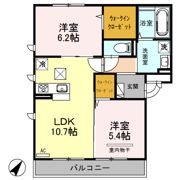 セジュール グラードの間取り画像