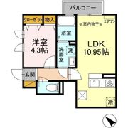 クルミー幕張本郷の間取り画像