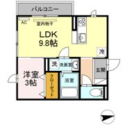 ハイアークDの間取り画像