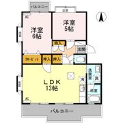 ピュアハイツの間取り画像