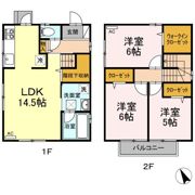 D-room上福岡 B棟の間取り画像