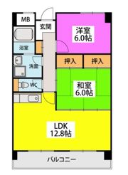 レスピーザ53の間取り画像