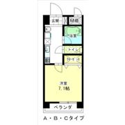スカイコート天塚の間取り画像