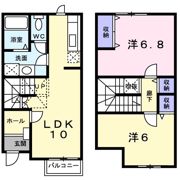 ニューローレルⅠの間取り画像