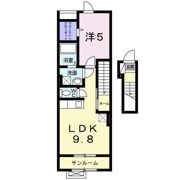 クローバー ハウスの間取り画像