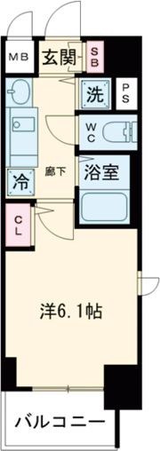プレサンス神戸西スパークリングの間取り画像