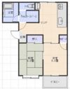 メゾンレリヤⅡ Aの間取り画像