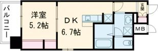 GARDENIA鶴見の間取り画像