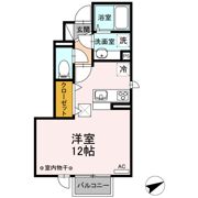 グランメールⅡの間取り画像