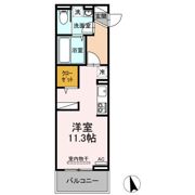 D-room天神町の間取り画像