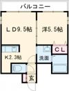 A BOND westの間取り画像