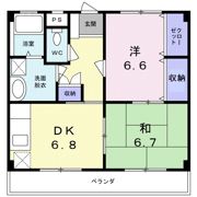 エステートSUGI Ⅱの間取り画像