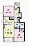 ブリーゼⅠの間取り画像