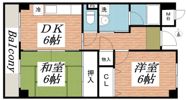 ミモザの館の間取り画像