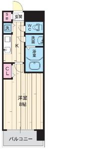 メゾン・ド・ヴィレ 深江の間取り画像