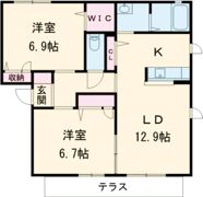 エーデル吉の間取り画像