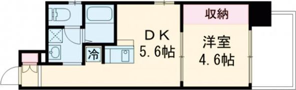 GARDENIA鶴見の間取り画像