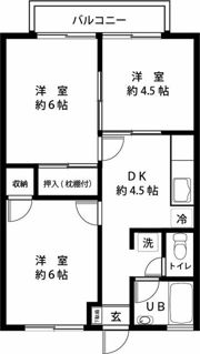 コーポ石塚IIの間取り画像