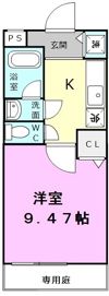 キーウィ荘の間取り画像