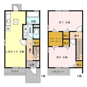 ブライティ 佐藤 Aの間取り画像