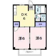 ハイツ河島Dの間取り画像