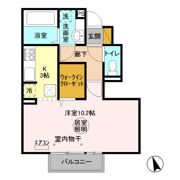 Casa（カーサ） EXE B（エグゼビー）の間取り画像