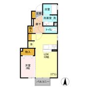 ジェントリー Ⅱ番館の間取り画像