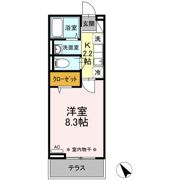 レジデンス甲州街道 Ⅰの間取り画像