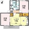 クレールコート Aの間取り画像