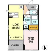Liberte (ﾘﾍﾞﾙﾃ)の間取り画像