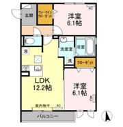 バルーン フラワー シティ[BFC] B棟の間取り画像