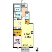 レセンテ須田 Aの間取り画像
