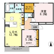 プルーニャ C棟の間取り画像