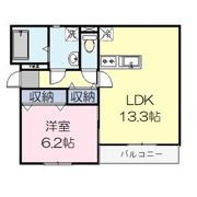 リベラルコートの間取り画像