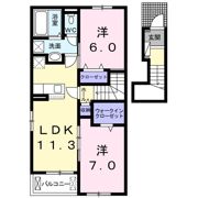 カルムⅢ Bの間取り画像