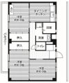 ビレッジハウス善部4号棟の間取り画像