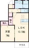 S＆EⅡA棟の間取り画像
