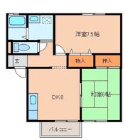 セントレージュAの間取り画像